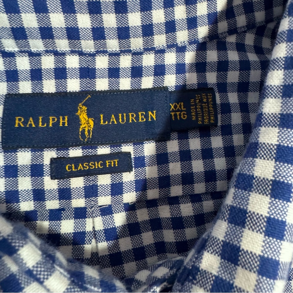 Polo Ralph Lauren Classic Fit Cotton Shirt- XXL - Picture 4 of 7